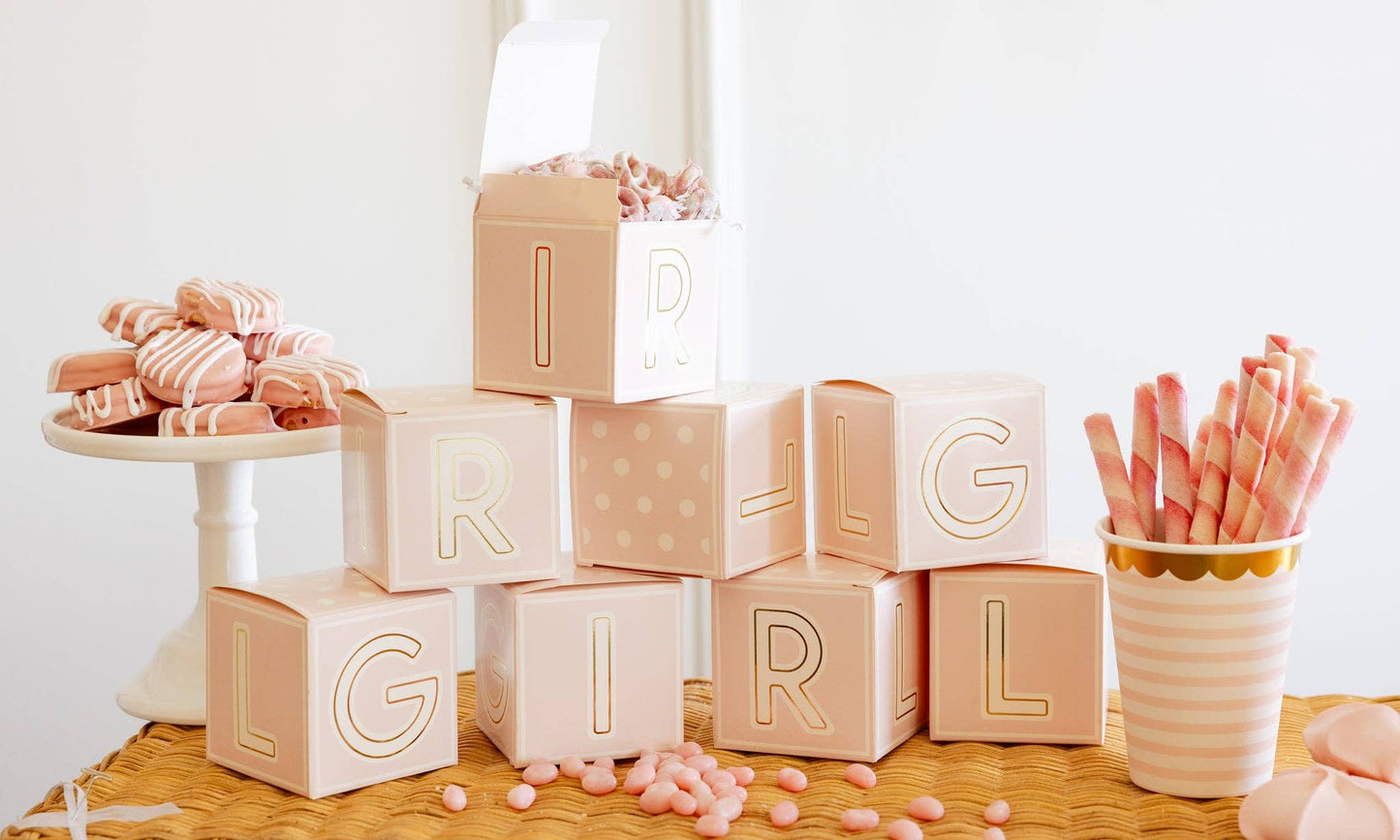 Pink Block Treat Box 8ct