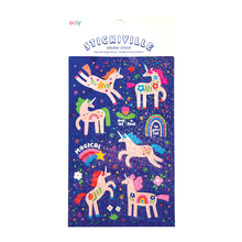Stickiville: Standard Stickers - Magical Unicorns (1 Sheet)