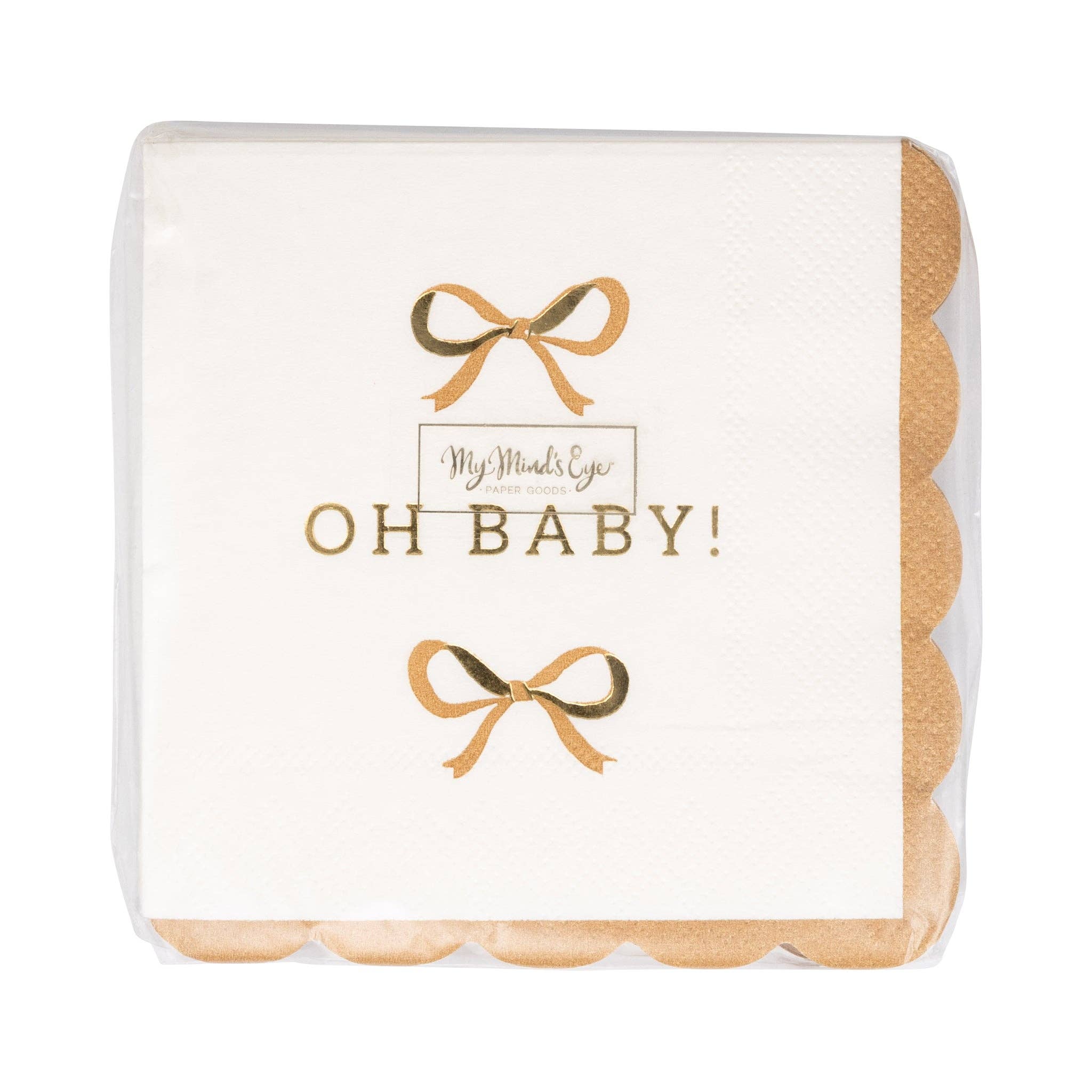 Oh Baby Cocktail Napkins - Thumbnail 3