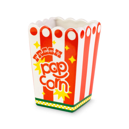 Ceramic Vase, Popcorn Bag