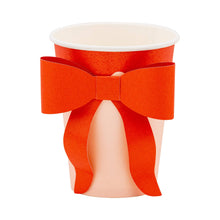 Red and Pink Cup with bow 8ct