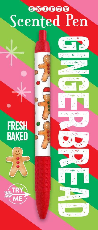 GINGERBREAD HOLIDAY SCENTED PEN CARDED