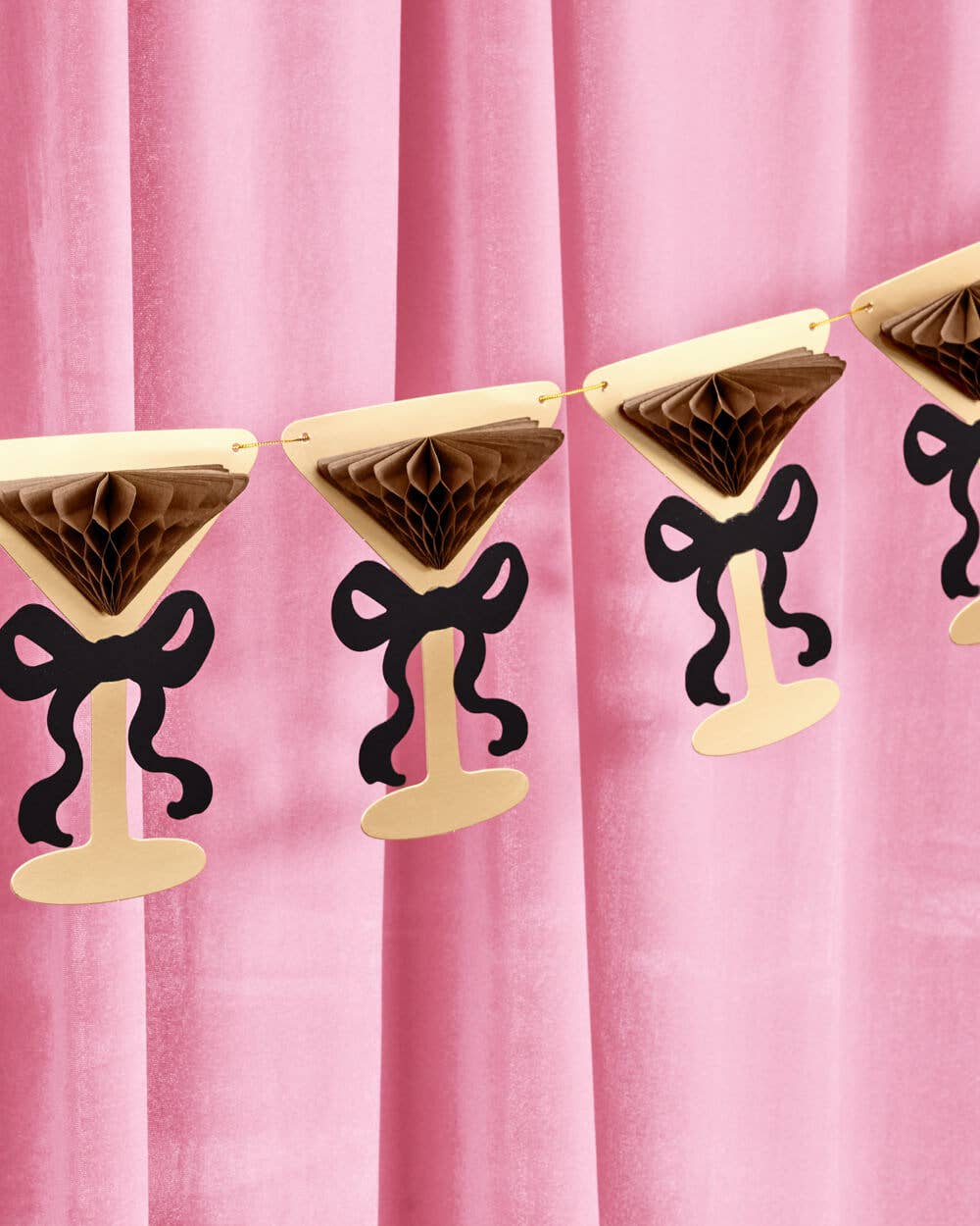 Espresso Martini Banner - 3D paper banner, dirty 30, tini bit older