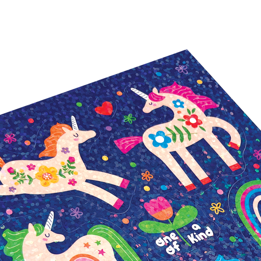 Stickiville: Standard Stickers - Magical Unicorns (1 Sheet)