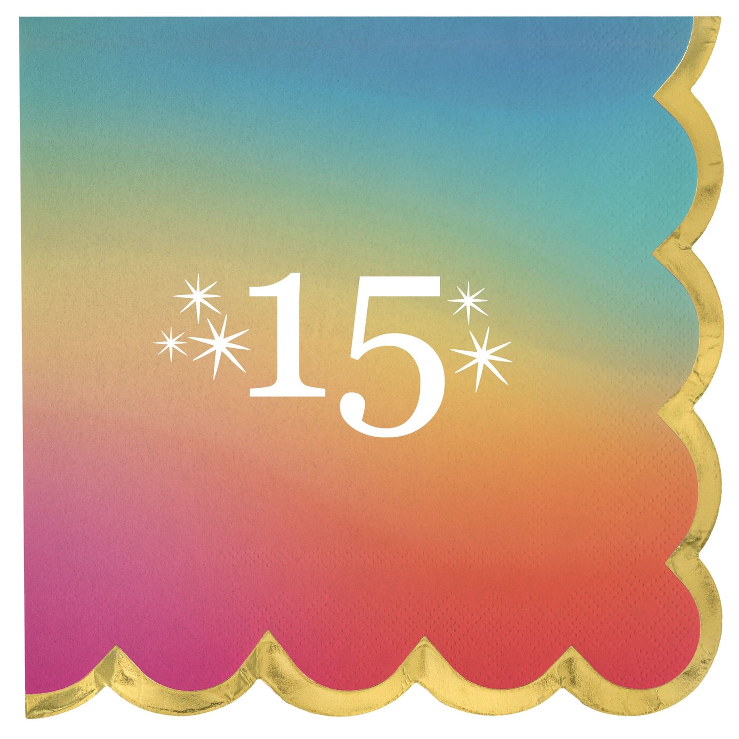 Digital Dream Beverage Napkins - Fifteen 16ct