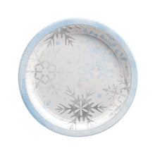 Snowflake 7in Plates 8ct