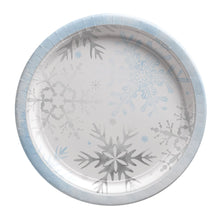 Snowflake 9in Plates 8ct