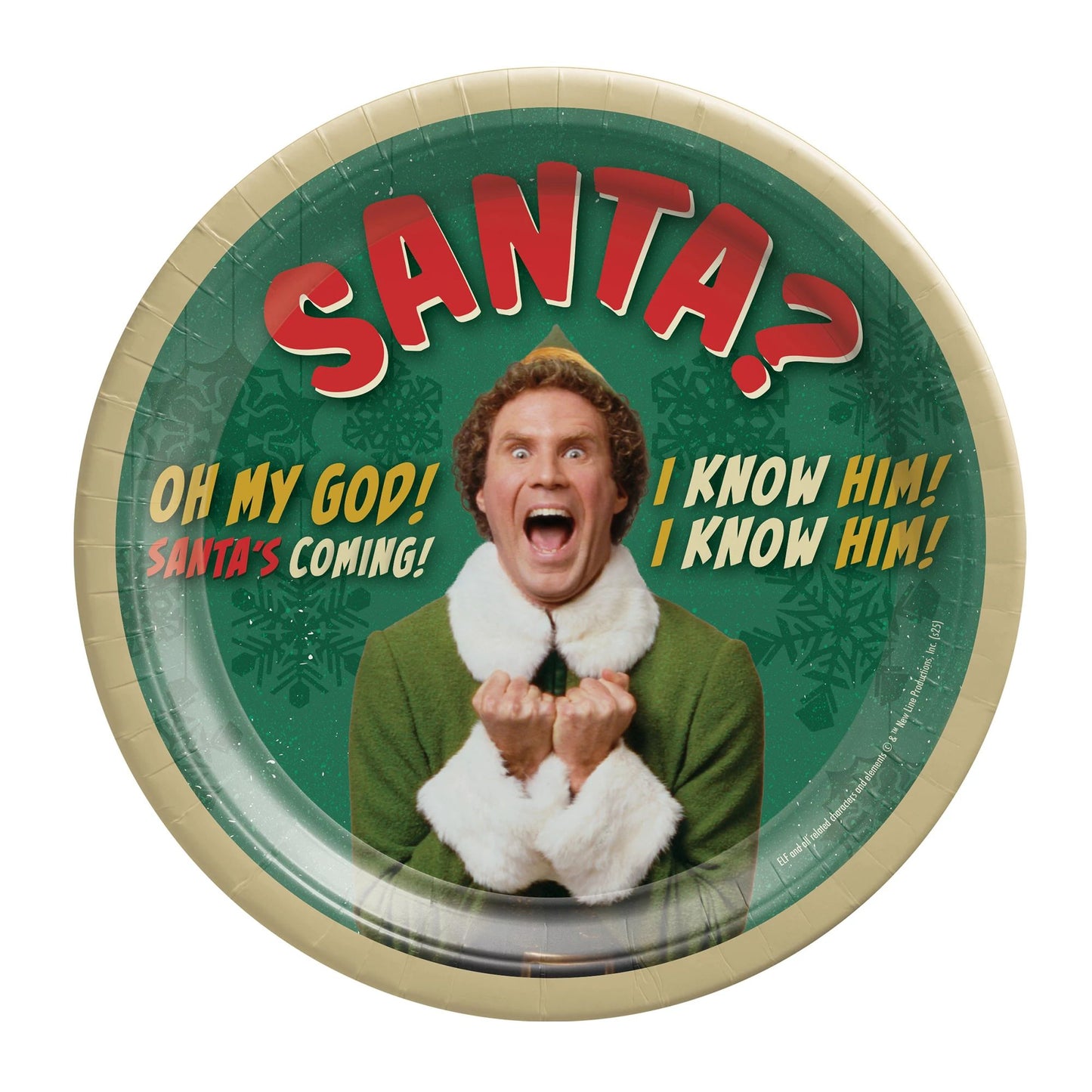 Elf 9in Plates 8ct