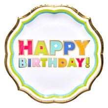 Bright Birthday 10.5in Dinner Plates 8ct