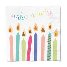 Birthday Candles Lunch Napkins 16ct