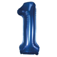 34in Number Balloons: Navy Blue