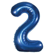 34in Number Balloons: Navy Blue