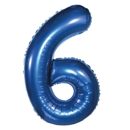 34in Number Balloons: Navy Blue