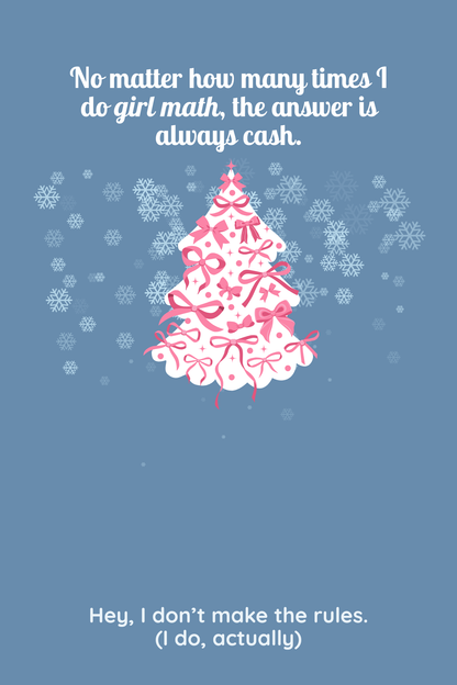 Cash Stash Cards - Girl Math