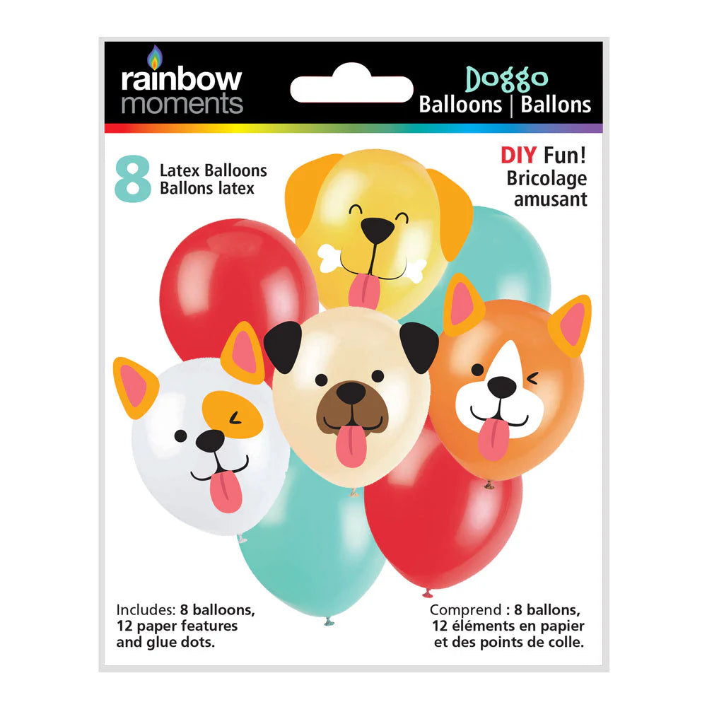 Doggo DIY Latex Balloon Kit 8ct