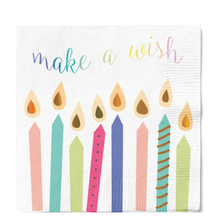 Birthday Candles Lunch Napkins 16ct