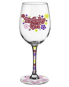 Wine Glass - Birthday Girl