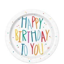 Birthday Mayhem 7in Dessert Plates 8ct