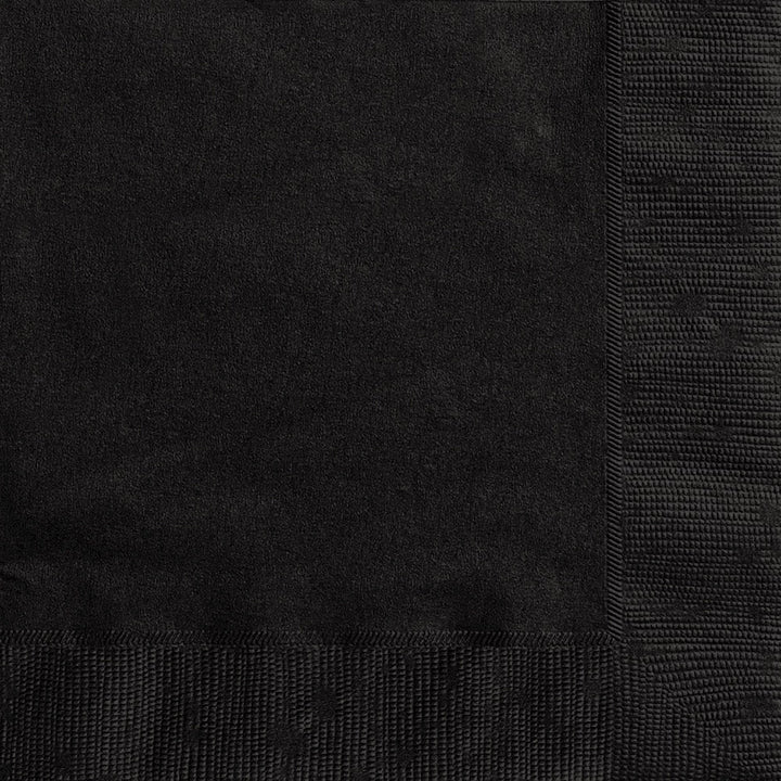 Black Dinner Napkins 40ct