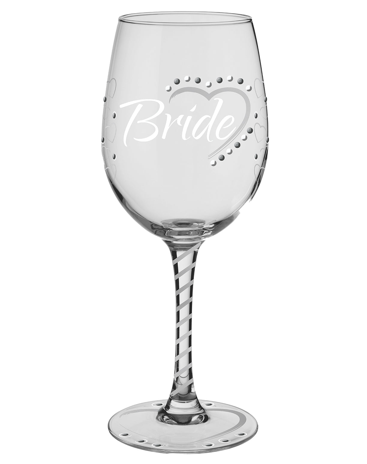Wine Glass - Bride