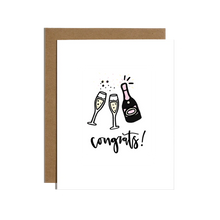 Congrats! Champagne Card
