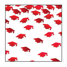 Red Grad Caps Confetti 1/2oz