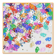 40 & Stars Confetti