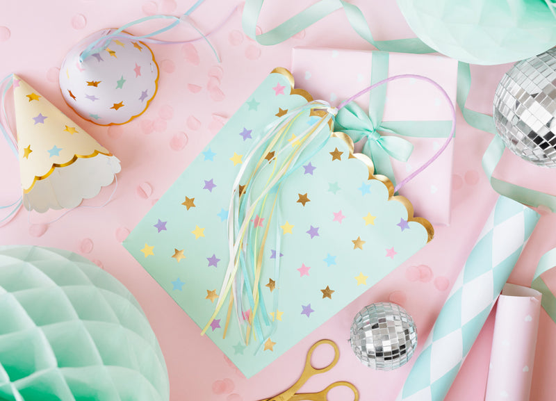 Party Hats Stars Mix 6ct