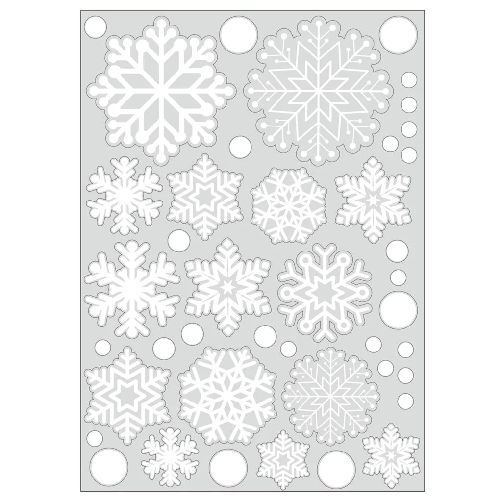 Christmas Snowflake Window Cling