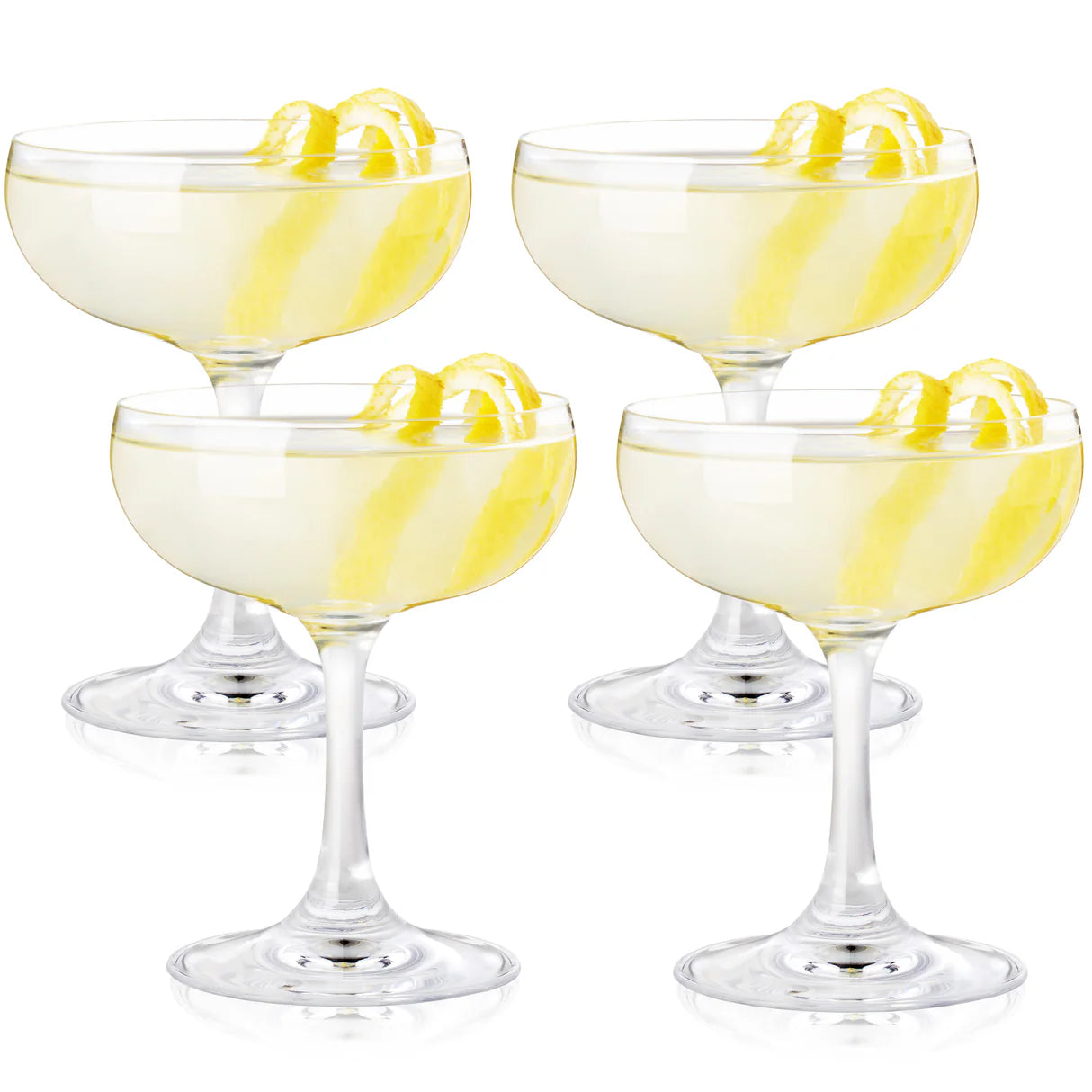 Coupe 7oz Cocktail Glasses 4ct