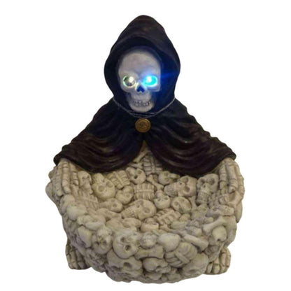 Light-Up Grim Reaper Skull Bowl