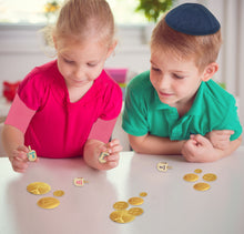 Small Natural Wood Dreidels - 1 Assorted Dreidel
