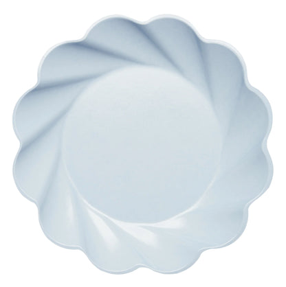 Sky Blue Eco 9.5in Dinner Plates 8ct