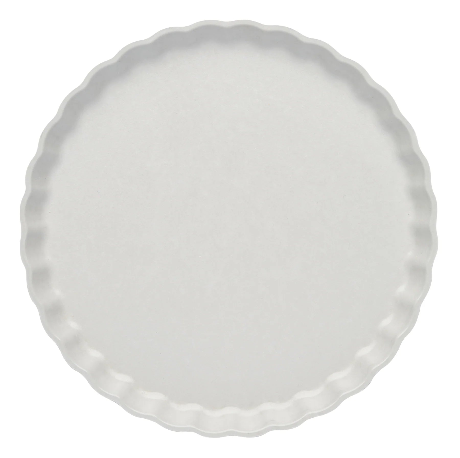Concrete Eco Pleated 9in Salad/Dessert Plates 8ct