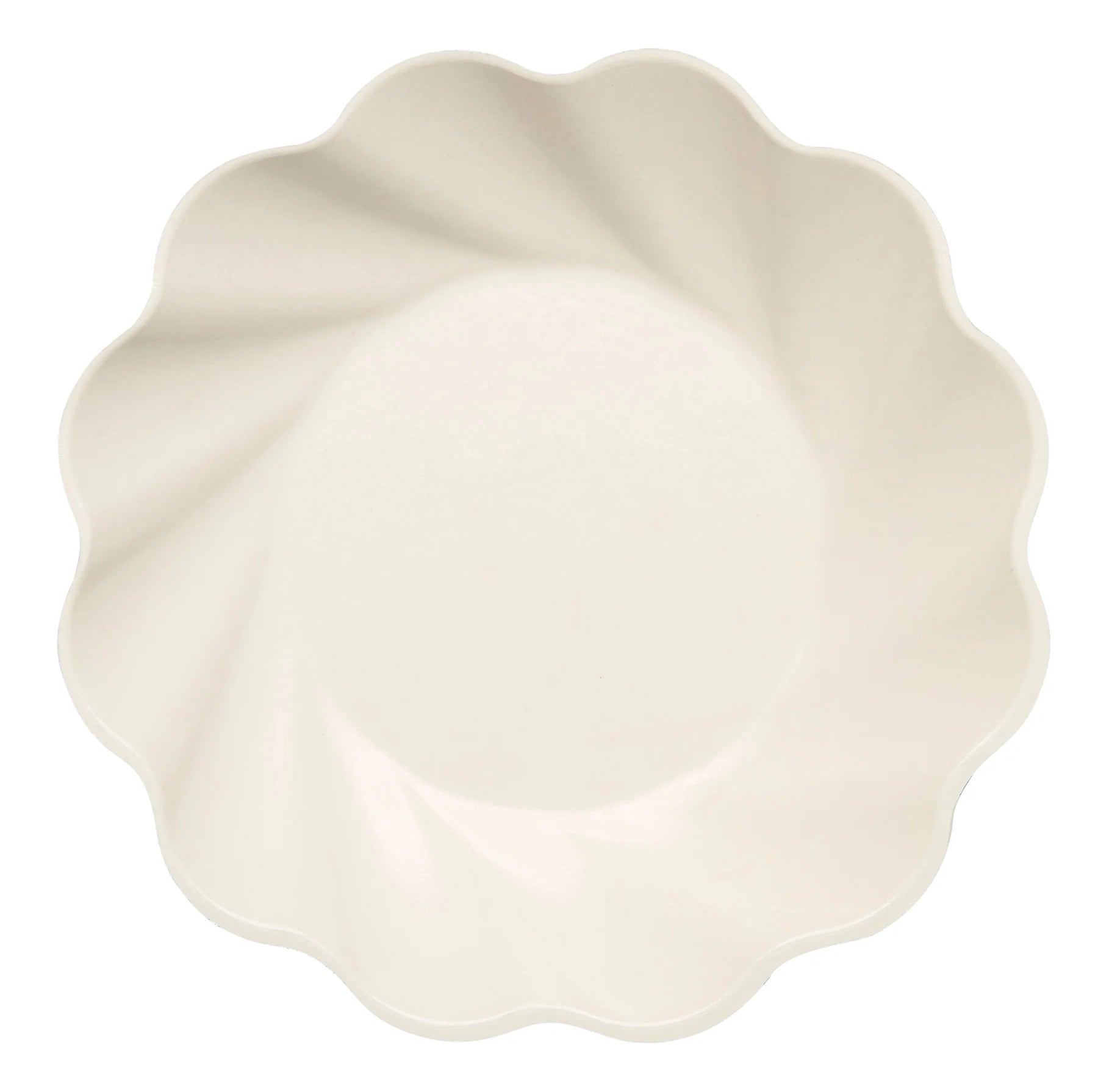 Cream Eco 7.5in Salad/Dessert Plates 8ct