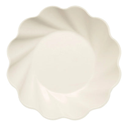Cream Eco 7.5in Salad/Dessert Plates 8ct