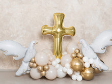 #583 Cross Gold 40in Balloon