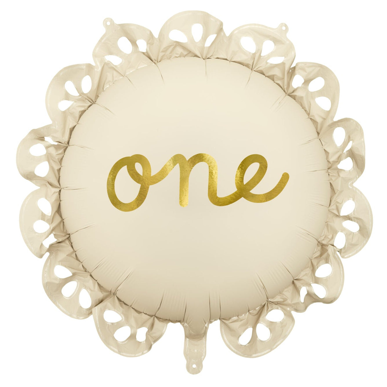 #140 Lozenge w/ Ruffle ONE 20in Balloon