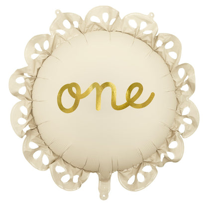 #140 Lozenge w/ Ruffle ONE 20in Balloon