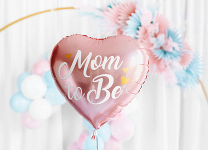 #611 Mom To Be Pink 18in Balloon