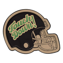 Tailgate Football Helmet Shaped 10.5in Dinner Plates 8ct