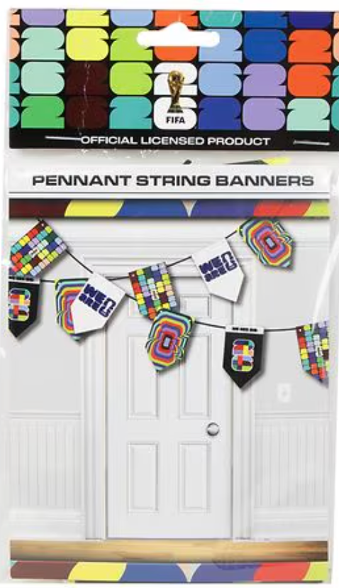 FIFA World Cup '26 Pennant Banner Set