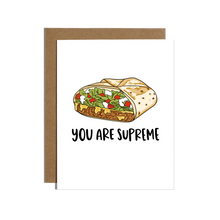 You are Supreme Love Card