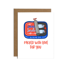 Sardines Love Card