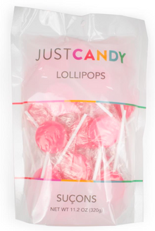 Flat Lollipops 40ct Bag