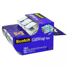 Scotch Gift Wrap Tape with Dispensers 3 pack