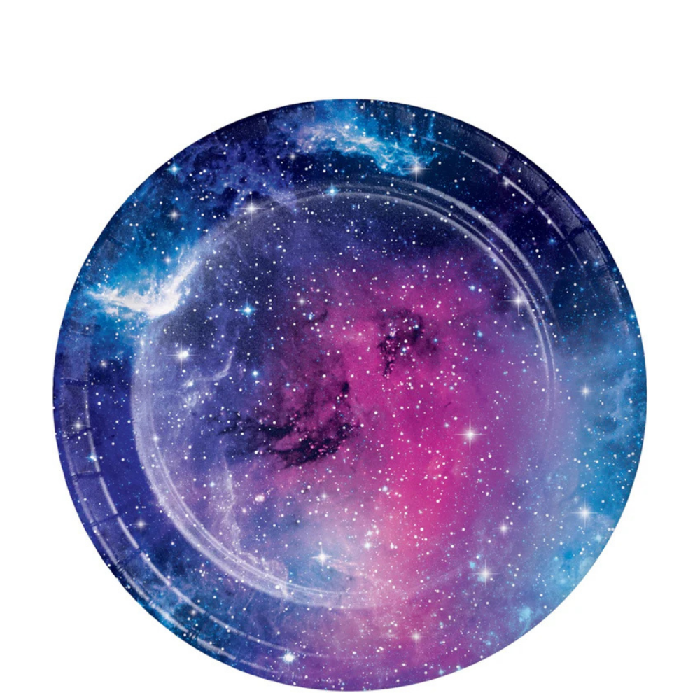 Galaxy Party 7in Plates 8ct