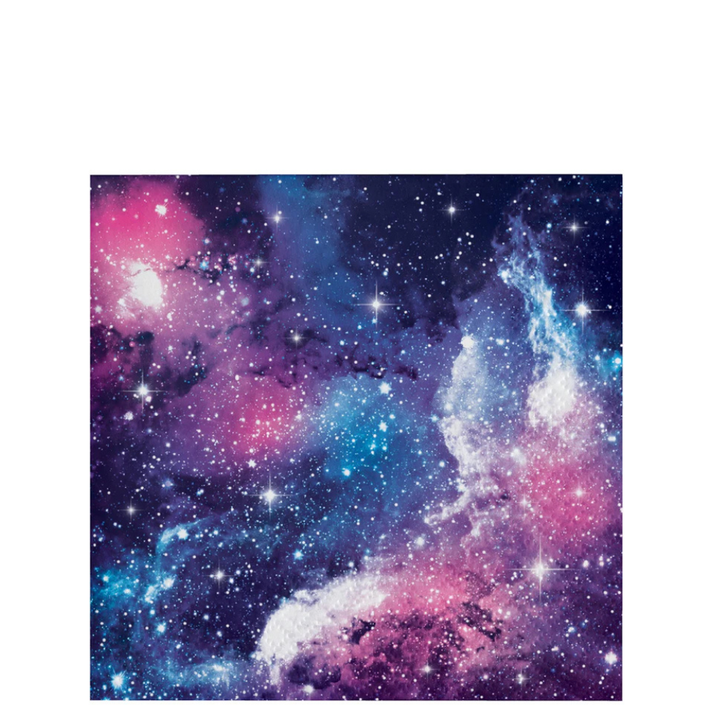 Galaxy Party Beverage Napkins 16ct