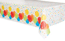 Glitzy Gold Birthday Rectangular Plastic Table Cover 54in x 84in