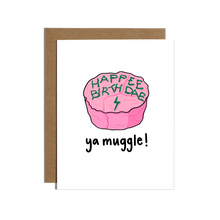 Happy Birthdae Ya Muggle Card